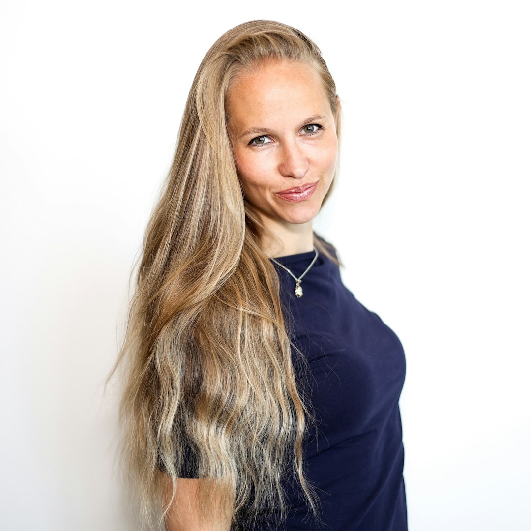 Finnish female studio technician portrait