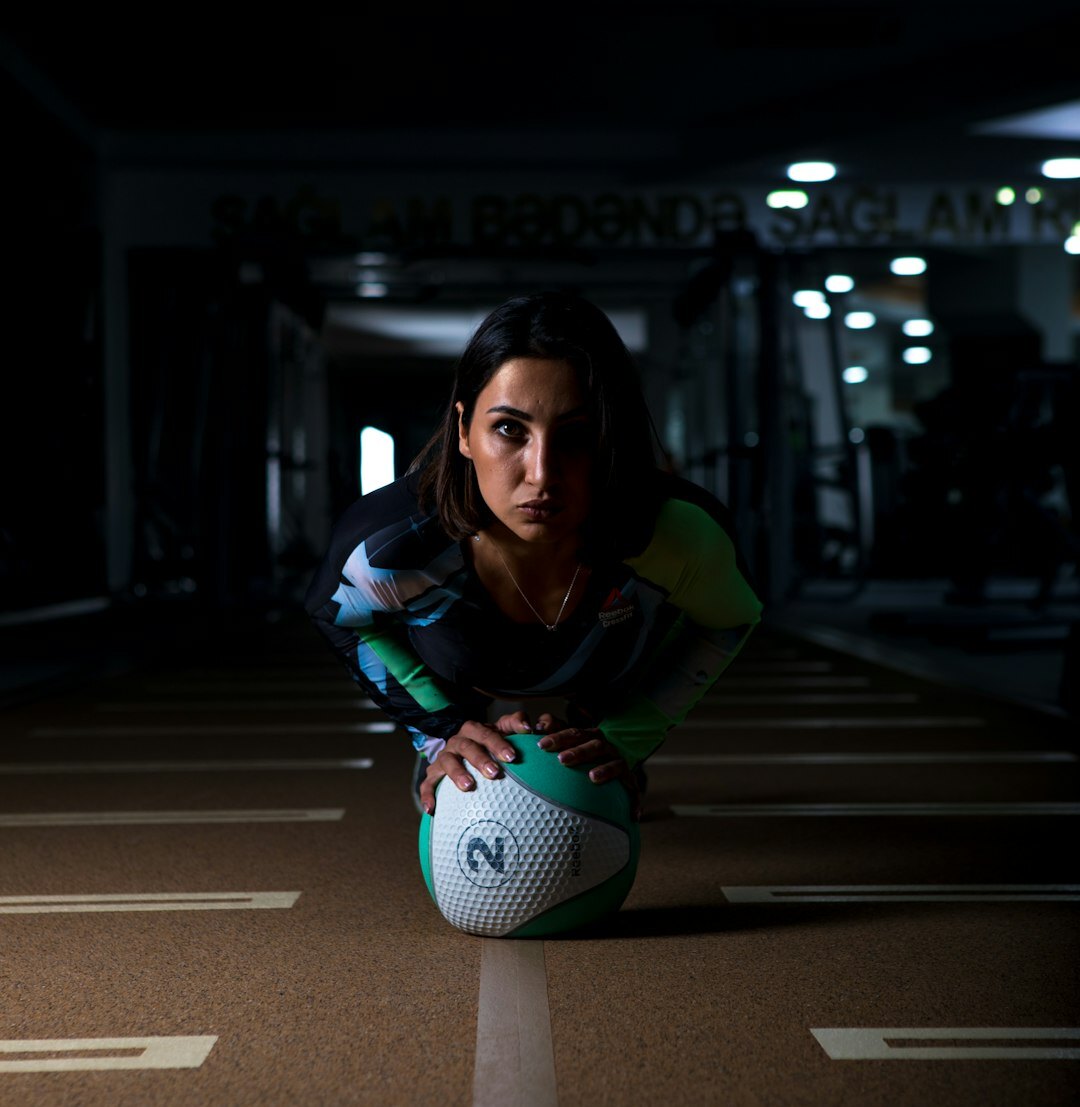 Finnish female trainer and coach portrait